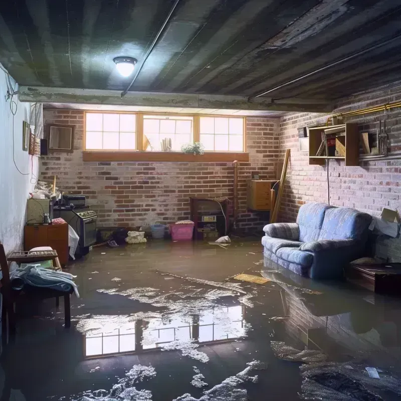 Flooded Basement Cleanup in La Center, WA